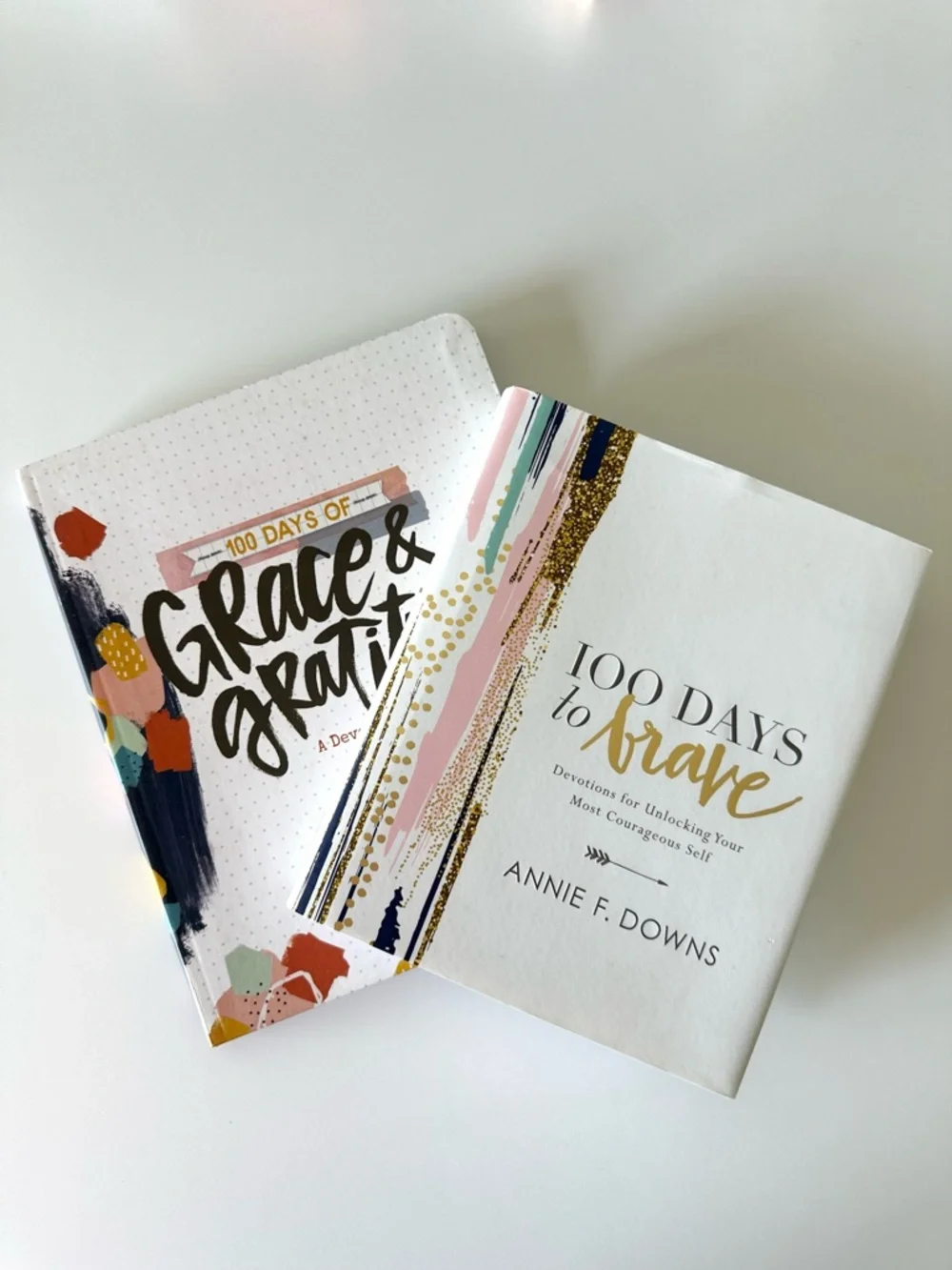 Devotionals: 100 Days to Brave & 100 Days of Grace & Gratitude